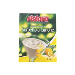 Ristora Préparation Professionnelle pour Sorbet au Citron 1 kg – Sans Gluten