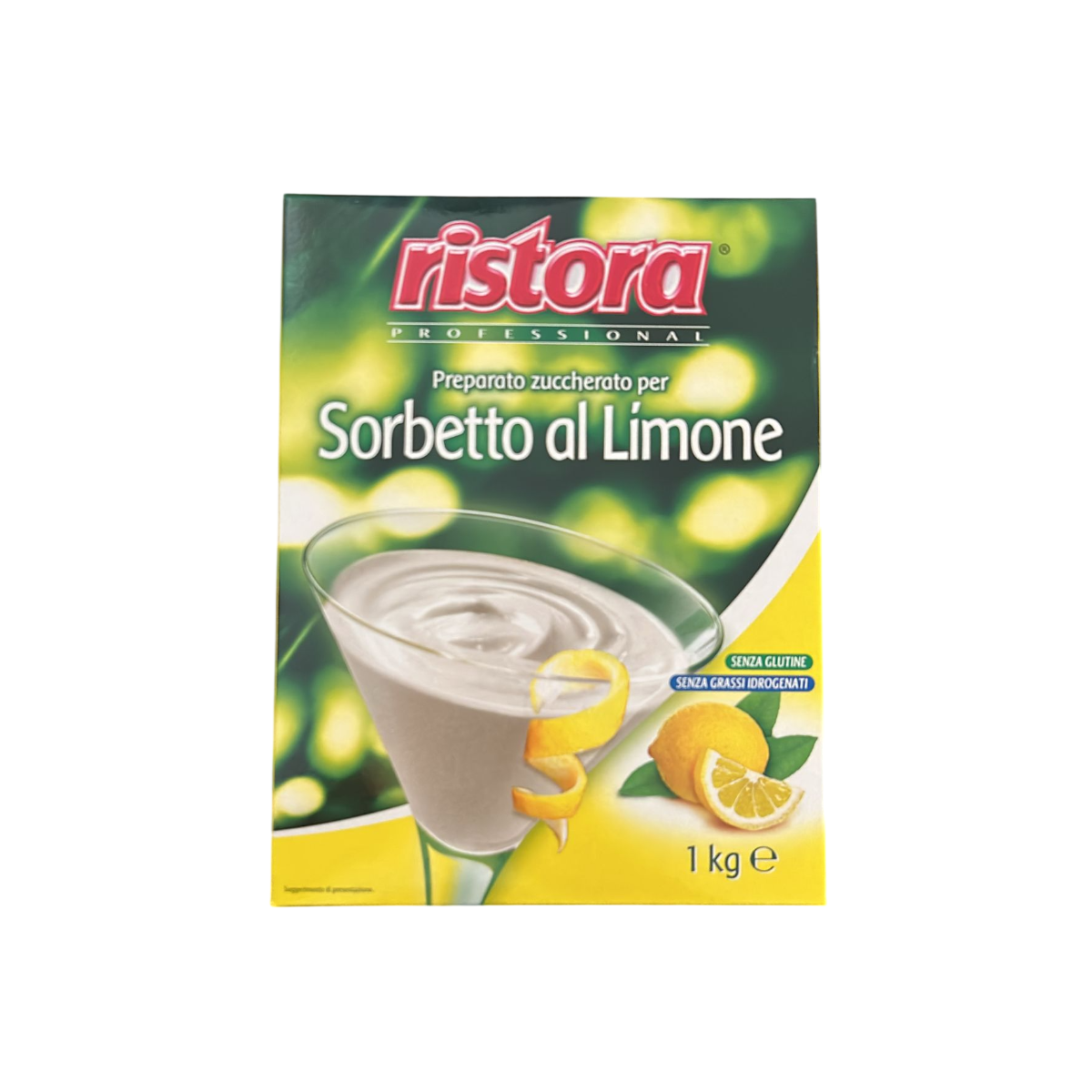 Préparation pour sorbet au citron sucré Ristoria 1 kg