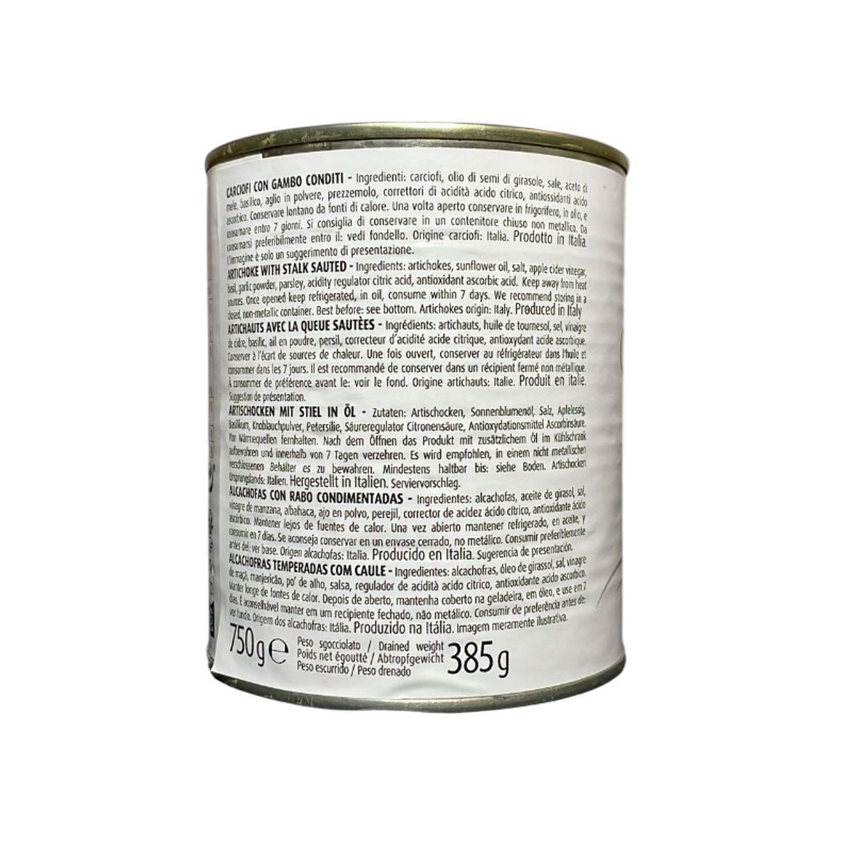 Robo Roman-Style Artichokes with Stem 750 Gr