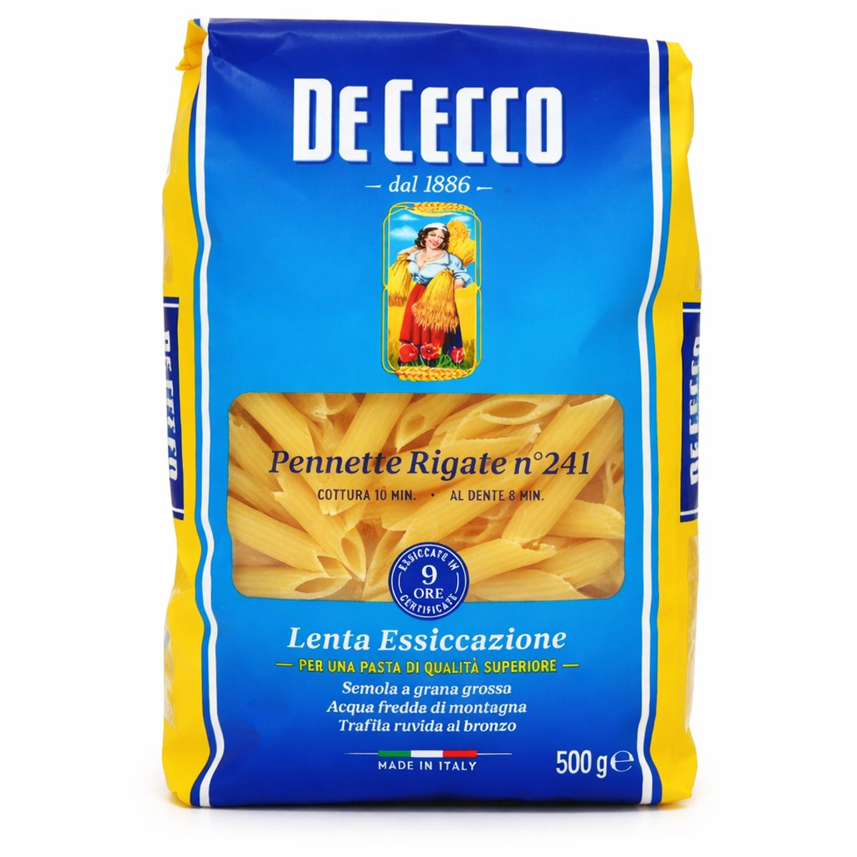 De Cecco Pennette Rigate n° 241 500 Gr.