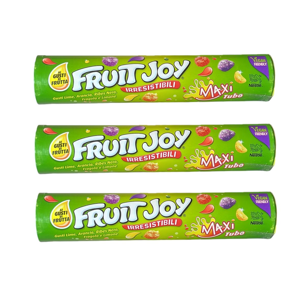 Nestle FruitJoy Maxi Tubo 125 Gr - 3 Pezzi