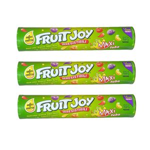 Nestlé FruitJoy Maxi Tubo 125 g – Caramelle Gommose al Frutto in Formato Maxi_0