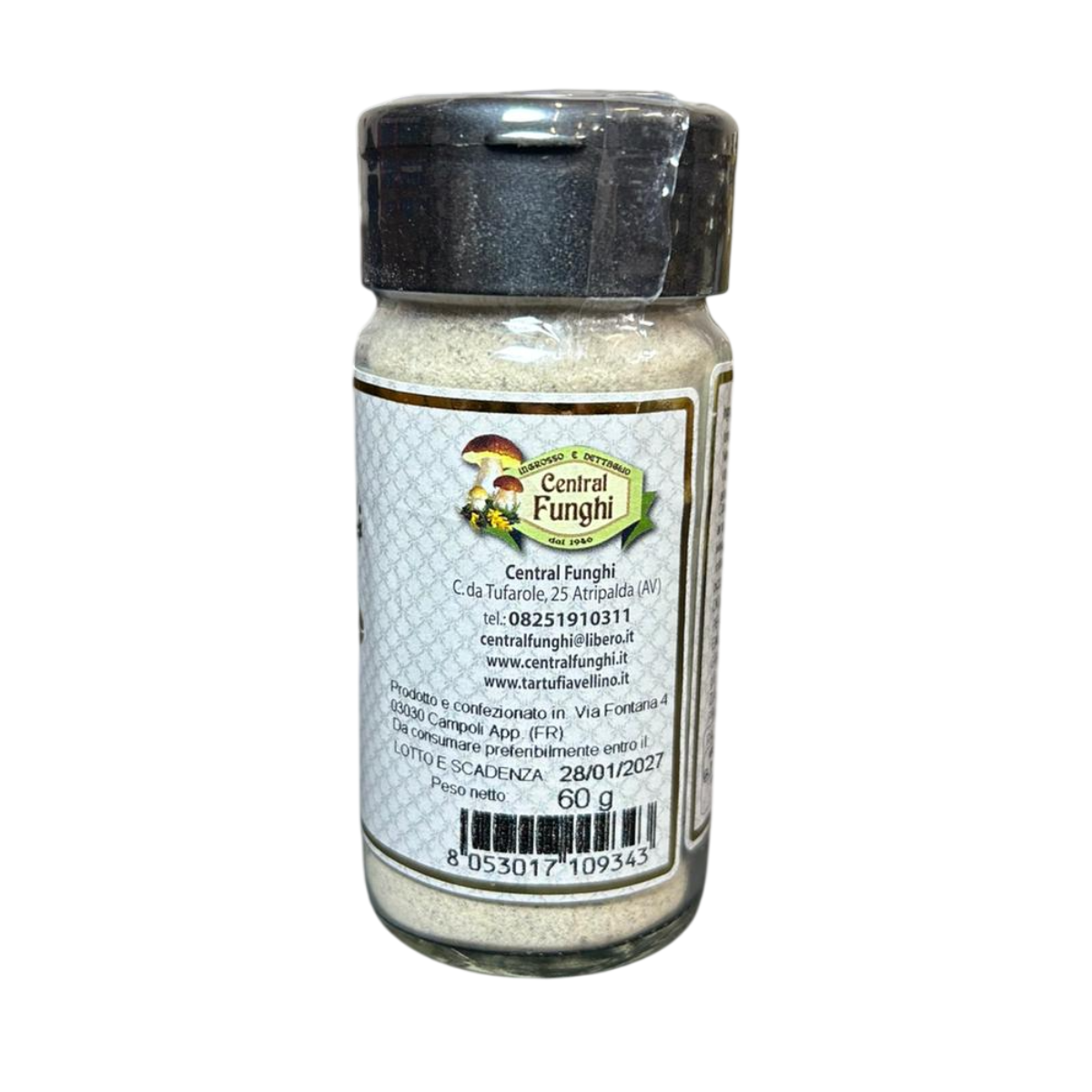 Champiñones centrales espolvoreados con trufa 60 g