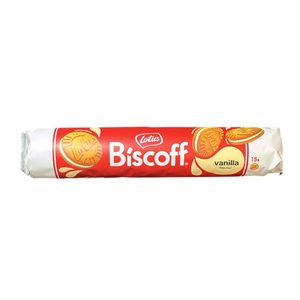 Lotus Biscoff Vanilla 150 g – Biscuits Caramélisés Fourrés à la Vanille