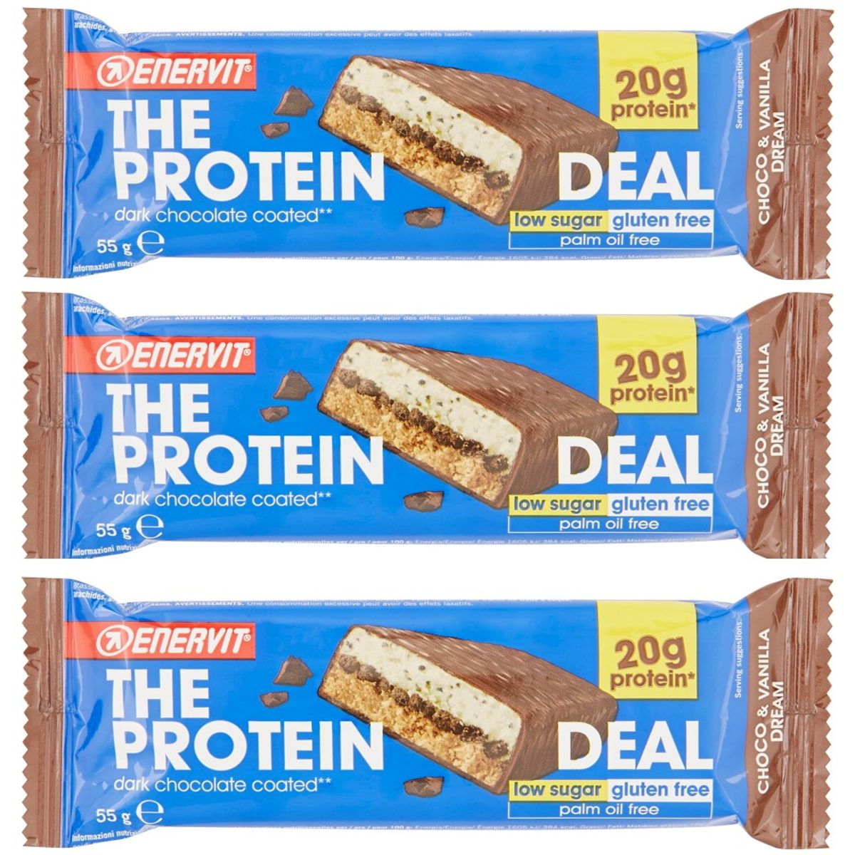 Enervit The Protein Deal Choco & Vanilla Dream 55 Gr.