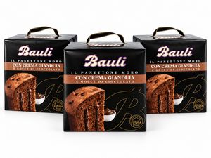 Bauli Panettone Moro à la Crème Gianduja et aux Pépites de Chocolat 700 g_0