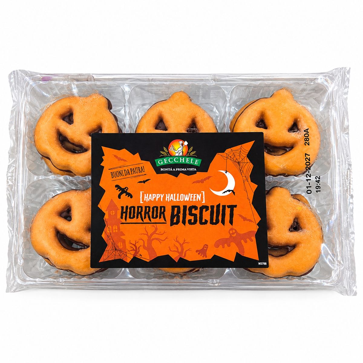 Gecchele Biscuit d'Horreur Halloween 165 g | YouDreamItalie