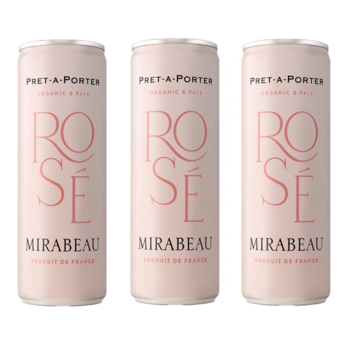 Mirabeau Pret a Porter Wine Rose 25cl - 3 Pezzi