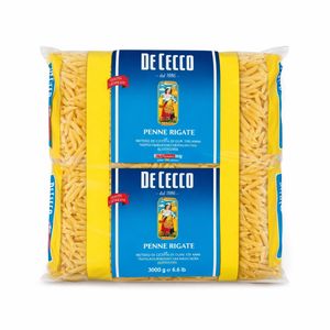 De Cecco Penne Rigate 3 Kg – Pasta di Semola di Grano Duro Trafilata al Bronzo
