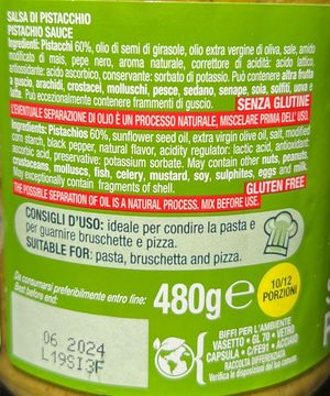 Biffi salsa di pistacchio 480 gr_1