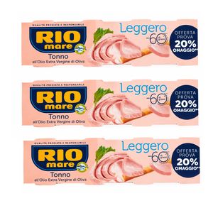 Rio Mare Thon Léger à l'Huile d'Olive Vierge Extra – 4 x 60 g_0