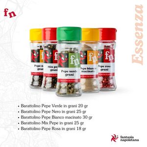 Fantasia Napoletana Box Natalizio “Essenza” – Selezione Gourmet di Pepi Pregiati in Grani e Macinati