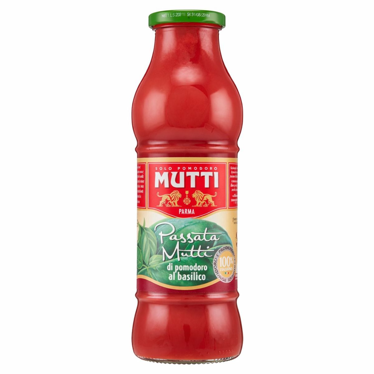 Mutti Tomatenpüree mit Basilikum 700 g