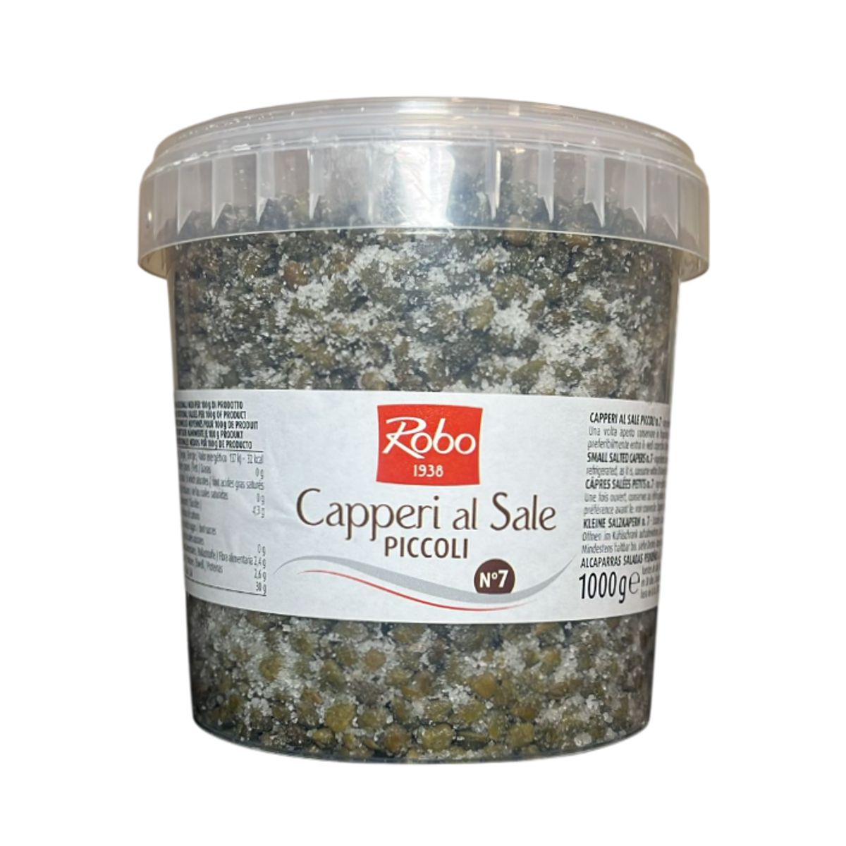 Robo Small Capers in Salt 1 kg