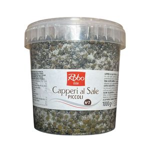 Robo Small Capers in Salt 1 kg – Selected Capers for Professional Cooking