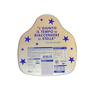 Baci Perugina Boîte Cœur en Métal 200 g – Pralinés Chocolat Noir avec Message_1