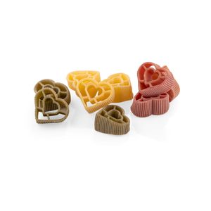 La Fabbrica della Pasta di Gragnano „Pasta Cuori Tricolori“ 500 Gr._1