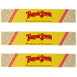 Strega Alberti Torrone Covered in 62% Dark Chocolate 150 Gr_0