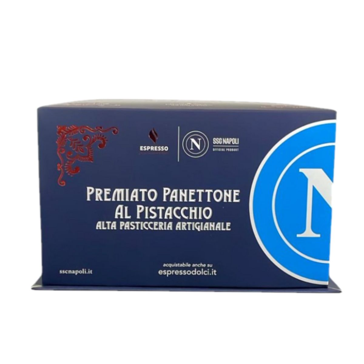 Preisgekrönter SSC Napoli Pistazien-Panettone 1 kg