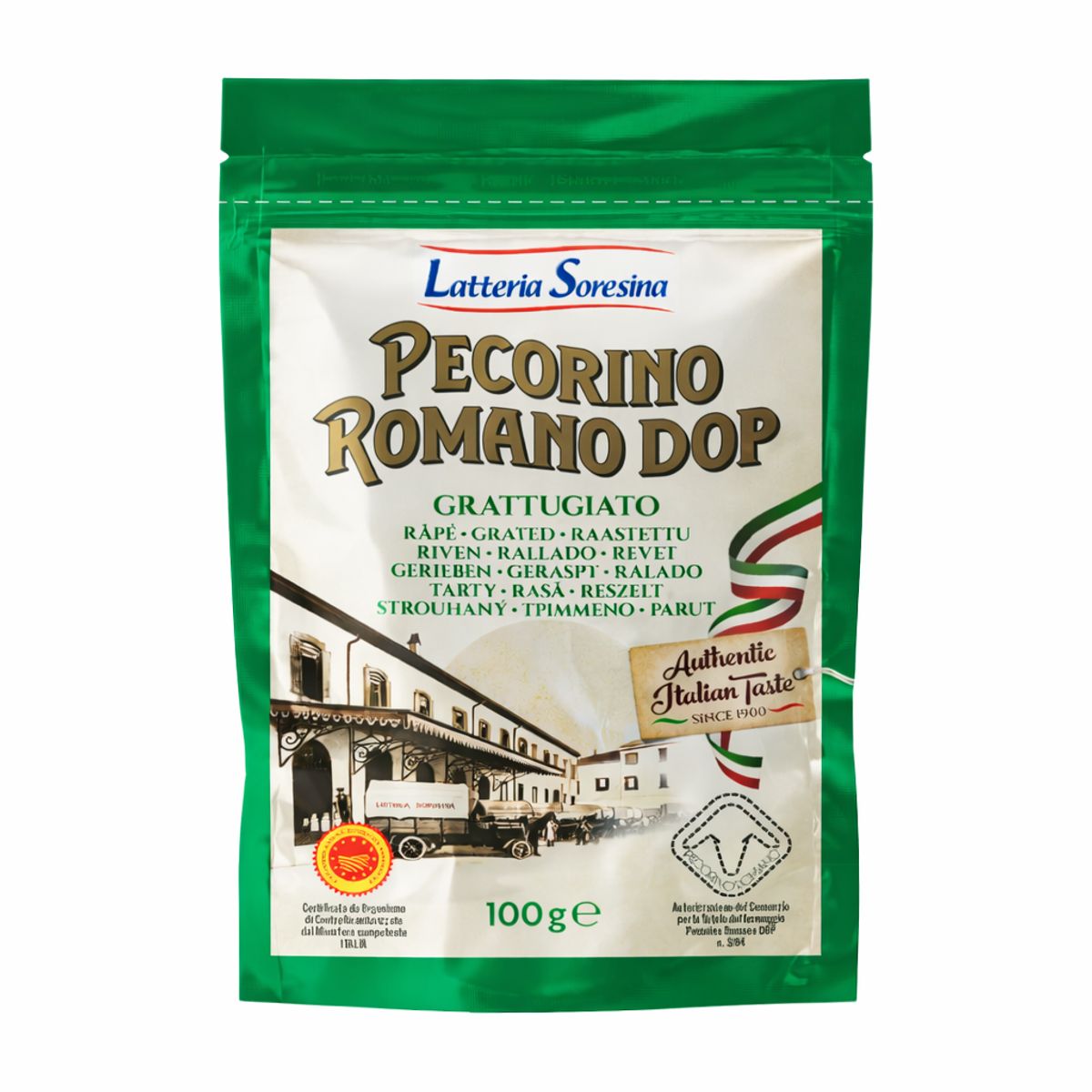 Latteria Soresina Pecorino Romano DOP Grated 100g