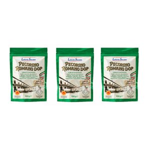 Latteria Soresina Pecorino Romano PDO Grated 100 g – Aged Sheep Cheese for Cooking_0