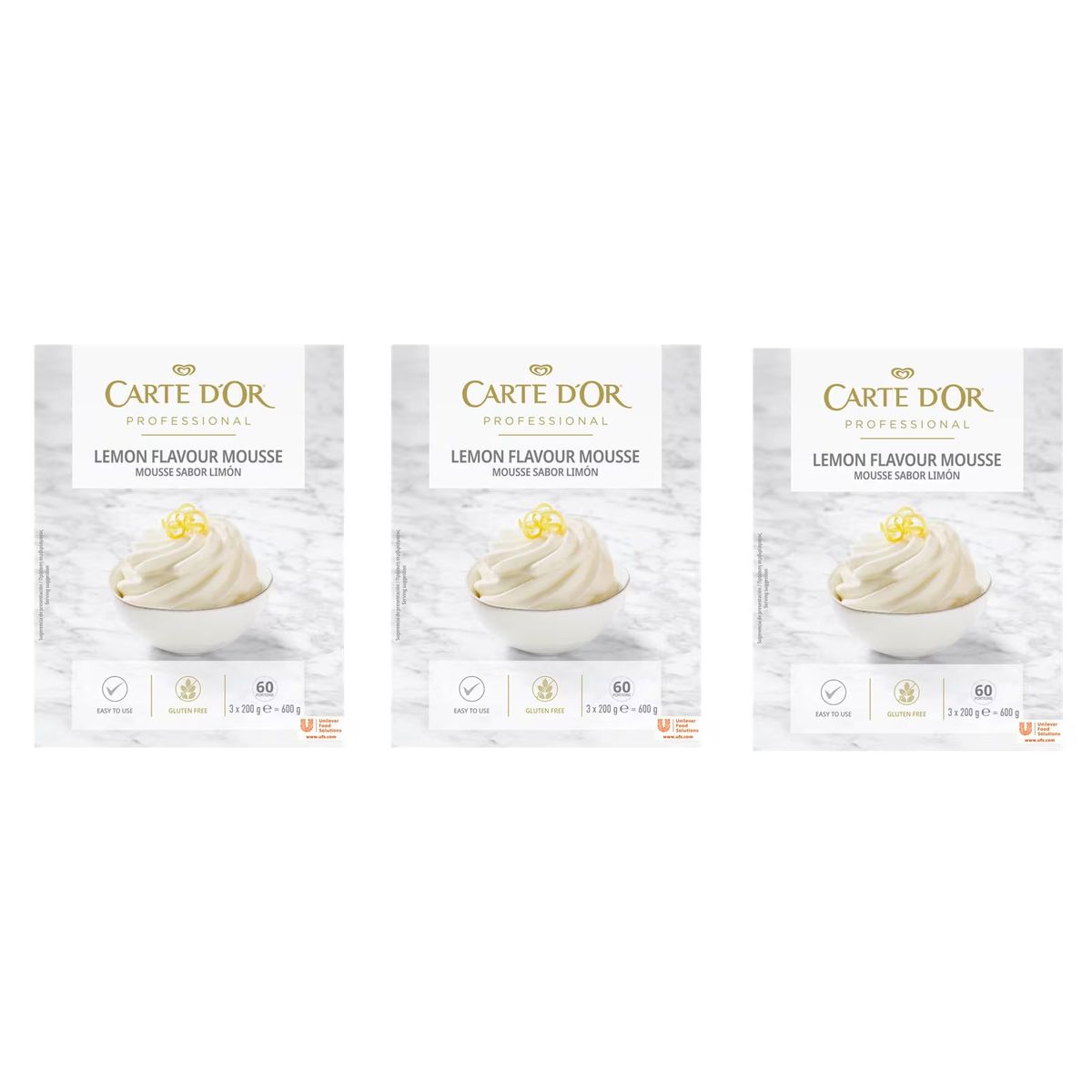 Carte d’Or Preparato per Mousse al Limone 600 Gr