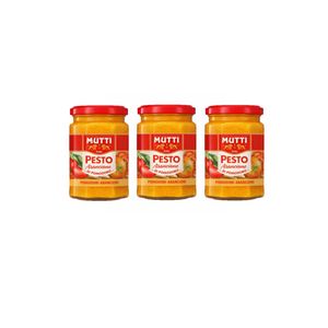 Mutti Orange Tomato Pesto 180 g – Creamy Italian Sauce for Pasta and Gourmet Recipes_0