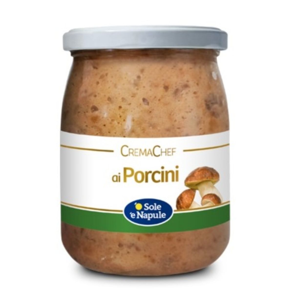 O lenguado e Napule crema de setas porcini 540 Gr.