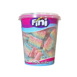 Fini Chewy Chips 200g – Rainbow Sugar Coated Fruit Flavoured Gummy Candy
