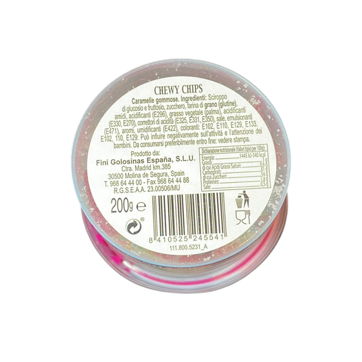 Fini Chewy Chips 200g 