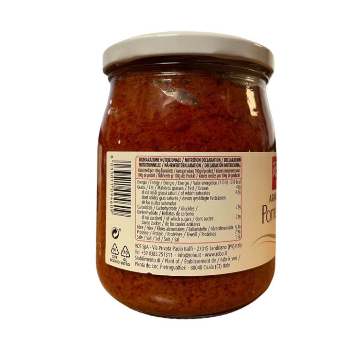 Robo Armonia Dried Tomatoes 530 Gr.