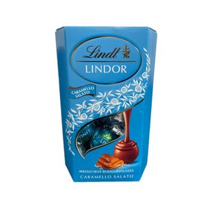 Lindt Lindor Salted Caramel 200g – Smooth Melting Chocolate Truffles with Soft Caramel Filling – Irresistibly Creamy