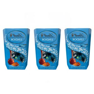 Lindt Lindor Salted Caramel 200g – Smooth Melting Chocolate Truffles with Soft Caramel Filling – Irresistibly Creamy_0
