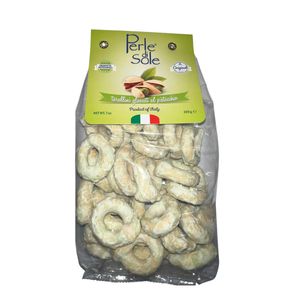 Perle di Sole Tarallini Glaseado con Pistacho 200 Gr.