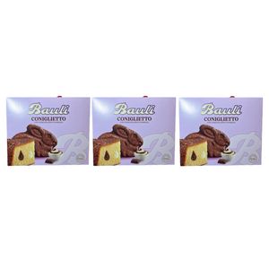 BAULI Colomba Coniglietto Cioccolato e Vaniglia 650 g – Dolce Pasquale Decorato al Cacao_0