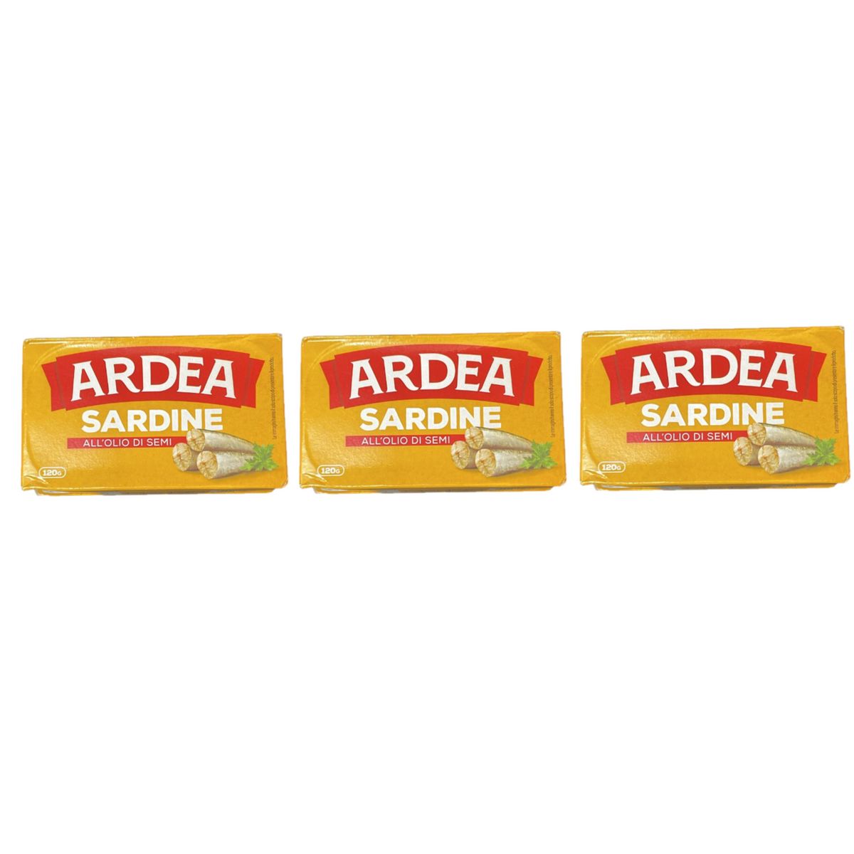 Ardea Sardines in Seed Oil 120 Gr - 3 Pieces