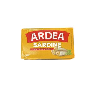 Ardea Sardines in Sunflower Oil 120 g – Canned Sardines for Appetizers and Seafood Recipes