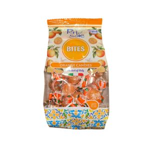 Perle di Sole Bites Orange Candies Caramelle Ripiene all’Arancia 100 g
