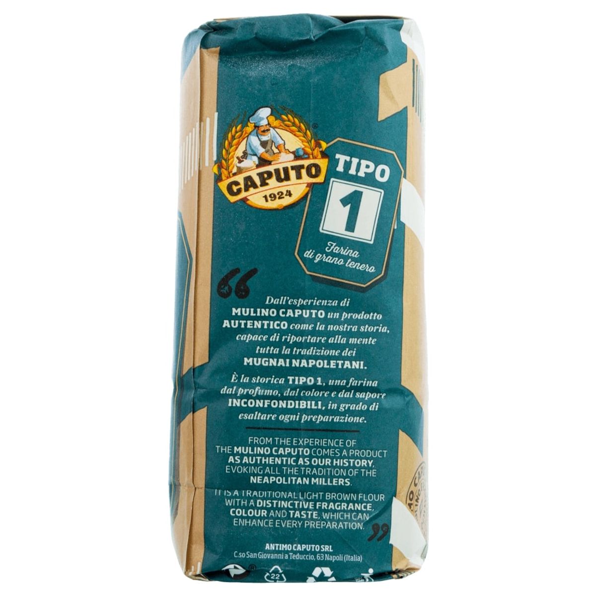 Mulino caputo farine type 1 1 kg.