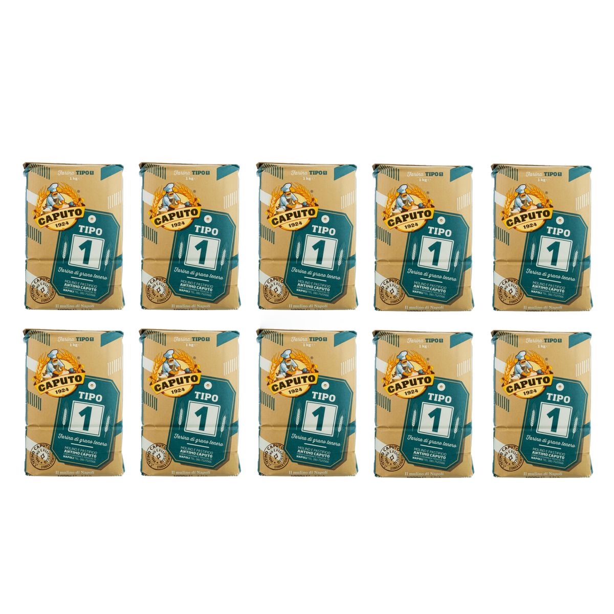Mulino caputo farine type 1 1 kg.