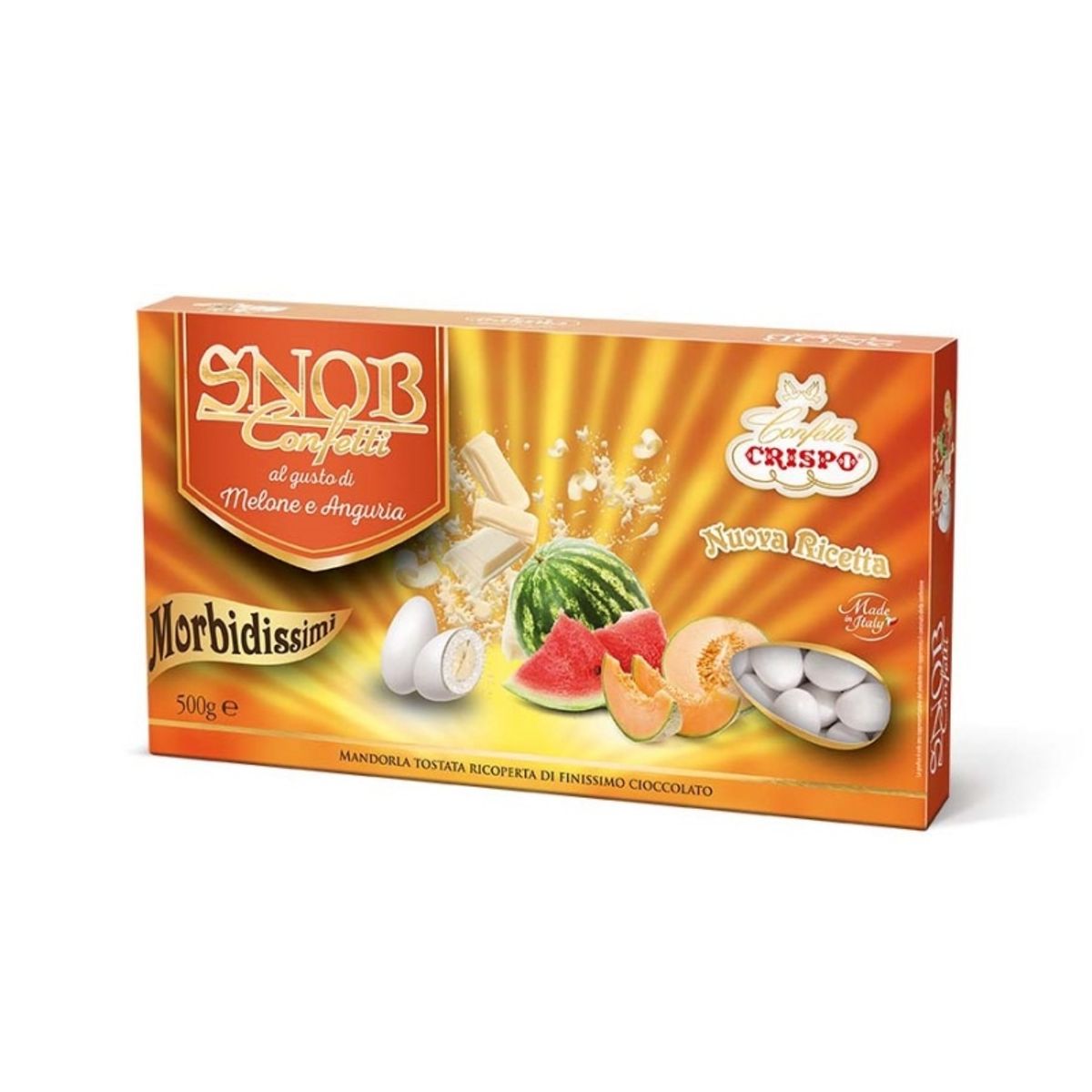 Crispo Confetti Snob Melone und Wassermelone 500 Gr.