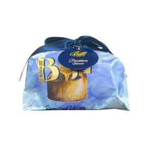 Biffi Panettone Classico Incartato 1 Kg – Dolce Tradizionale Milanese Lievitato Naturalmente, Incarto Elegante Regalo di Natale