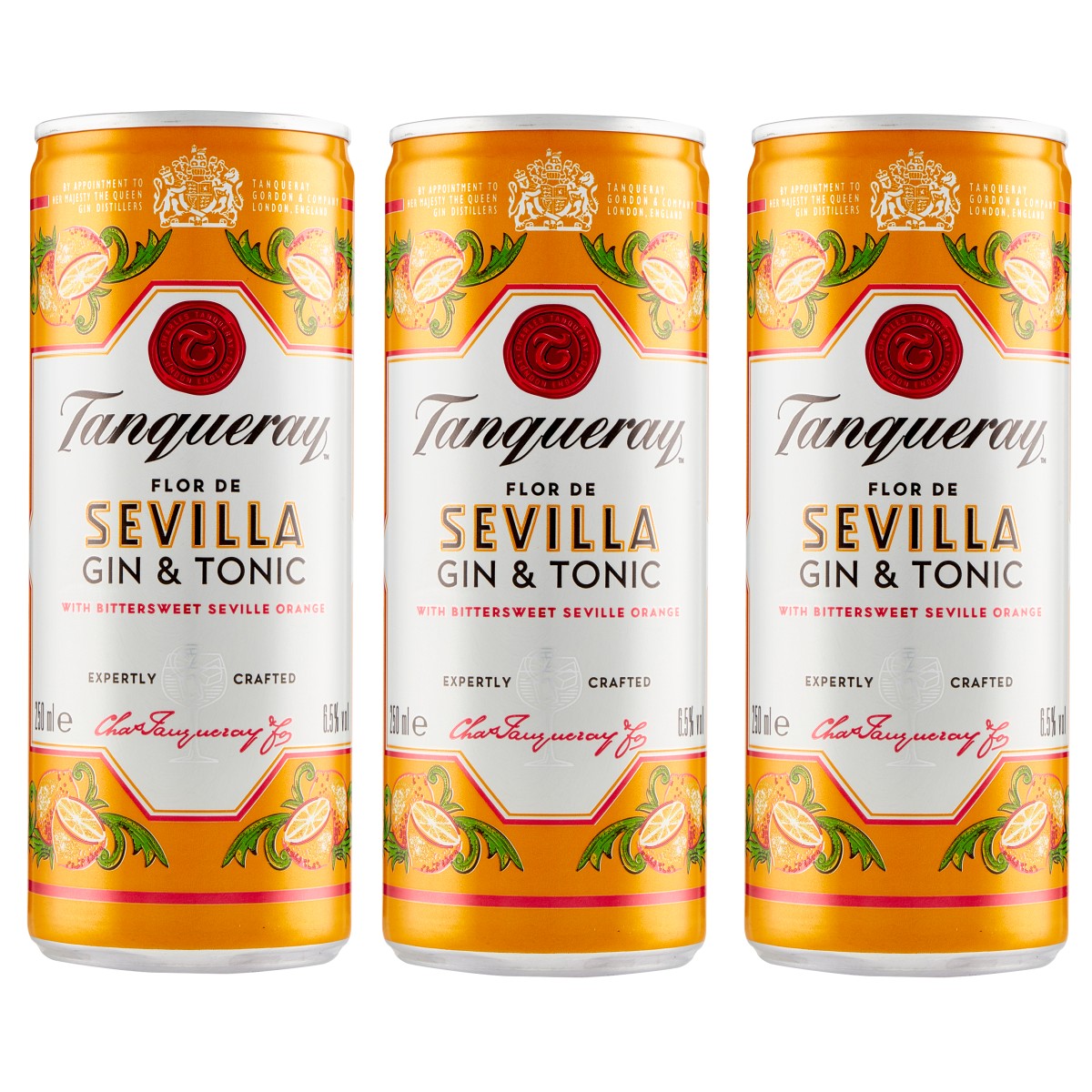 Tanqueray Flor De Sevilla Gin & Tonic 250 ml