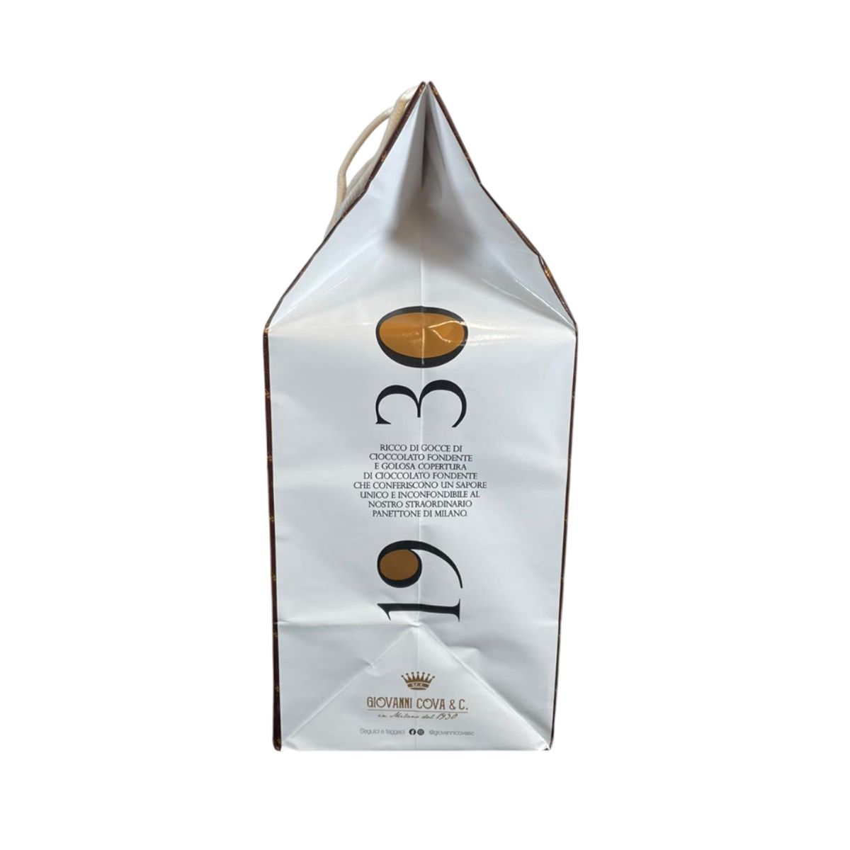 Giovanni Cova Panettone Ciocco Ghiotto In Shopper 1 Kg
