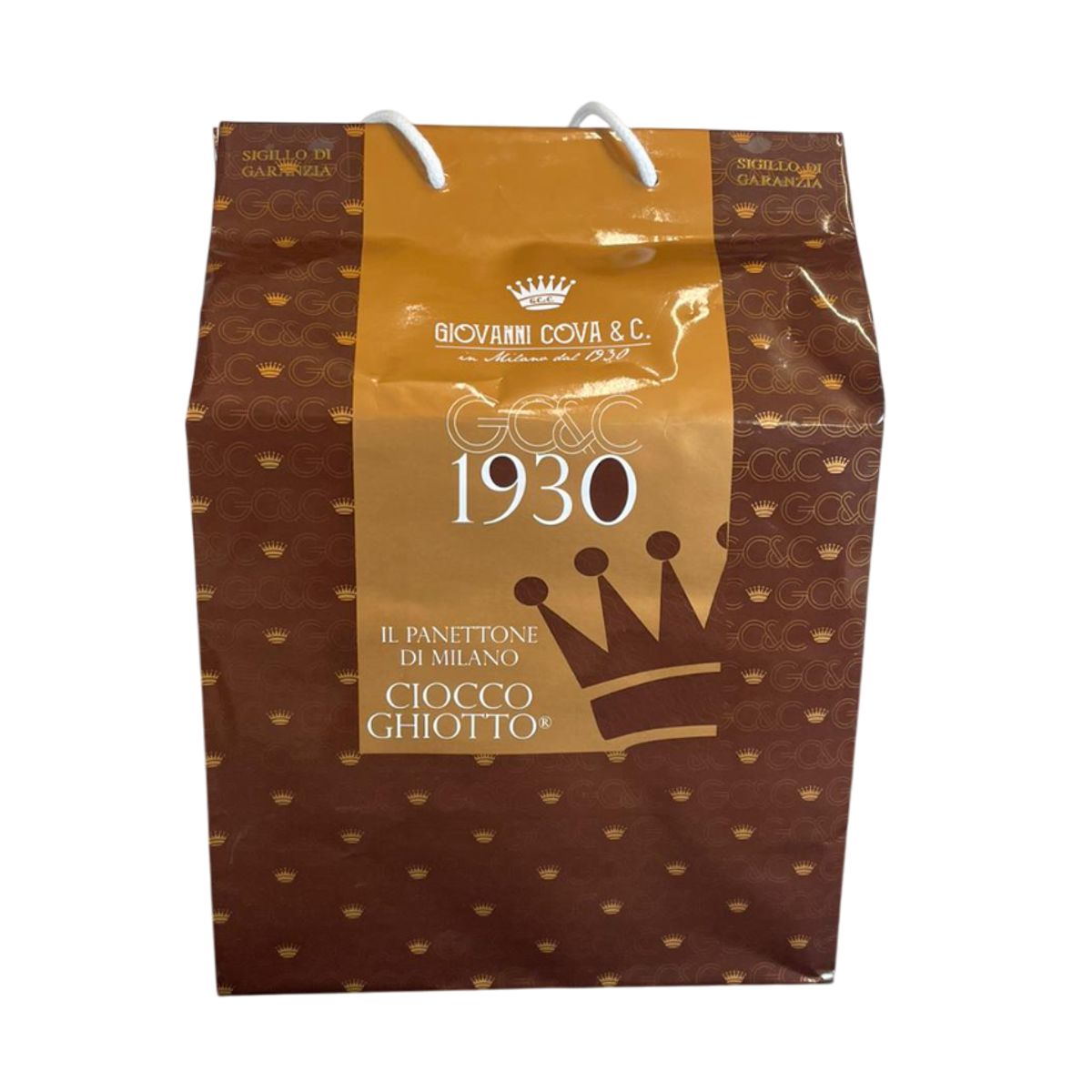 Giovanni Cova Panettone Ciocco Ghiotto In Shopper 1 Kg