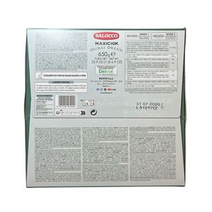 Balocco Colomba MaxiCiok Dubai Dream 650 g – Italienischer Osterkuchen mit Maxi-Schokostückchen und Knusperglasur_1