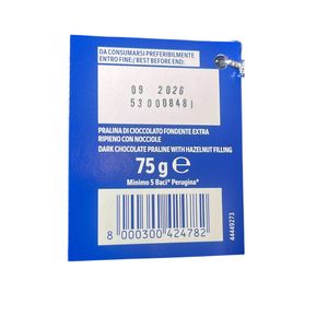 Baci Perugina Gadget Coussin Cœur 75 g – Cadeau avec Minimum 5 Baci Classiques au Chocolat Noir_1