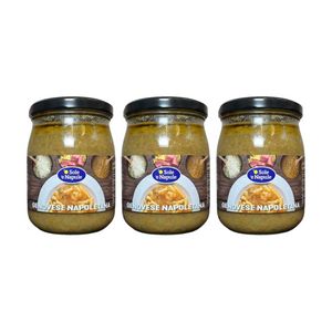 O Sole e Napule Ready Genovese Neapolitan Sauce 550 g – Traditional Onion and Pork Pasta Sauce_0