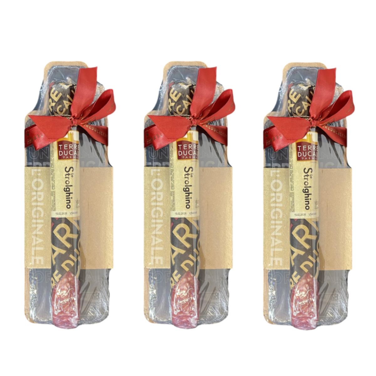 Strolghino Terre Ducali con Tabla de Pizarra – Set de Regalo Gastronómico Premium - 3 Pezzi