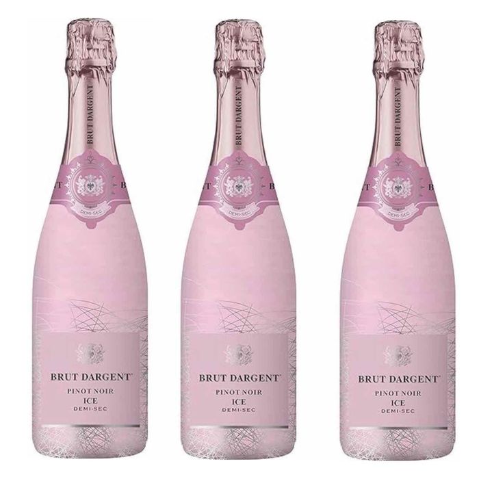 Brut Dargent Pinot Noir Ice Demi-Sec 75 Cl | French Rosé Spumante